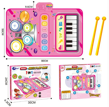 Kids Multifunctional Drum Kit – Fun & Educational Music Toy
